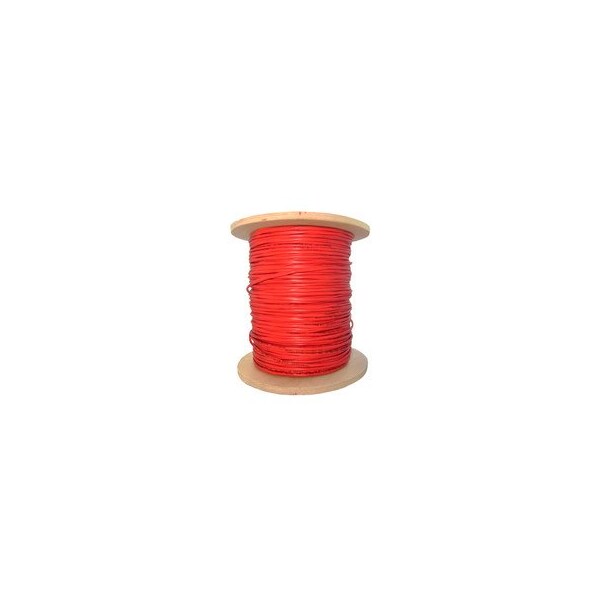 Cable Wholesale Plenum Fire Alarm / Security Cable, Red, 18/4 (18 AWG 4 Conductor), Solid, FPLP, Spool, 1000 foot 11F5-04712NH - main